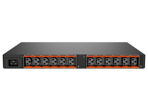 Vertiv Geist VP5U21A0 power distribution unit (PDU) 12 AC outlet(s) 1U Black