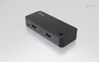 i-tec Universal KVM HUB 2x USB-C + 2x USB-A 3.0