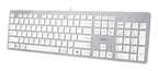 Adesso AKB-730UW keyboard Home/Office USB QWERTY UK International White