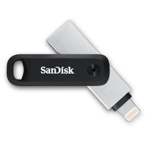 SanDisk iXpand USB flash drive 64 GB USB Type-A / Lightning 3.2 Gen 2 (3.1 Gen 2) Black, Silver
