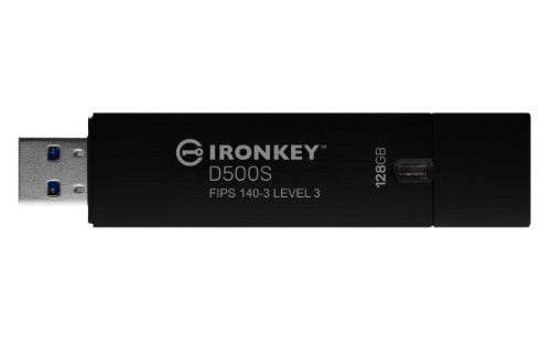 Kingston Technology IronKey 128GB D500S FIPS 140-3 Lvl 3 AES-256