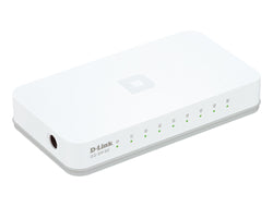D-Link GO-SW-8E/E network switch Unmanaged Fast Ethernet (10/100) White
