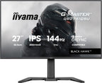 iiyama G-MASTER Get ahead with the 27" GB2741QSU Black Hawk monitor with IPS Panel Technology, 1ms MPRT and height adjustabe stand