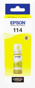 Epson C13T07B440/114 Ink bottle yellow, 6.7K pages 2300 Photos 70ml for Epson ET-8500