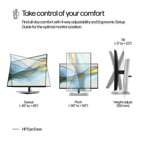 HP Series 5 Pro 24 inch WUXGA Monitor - 524pn