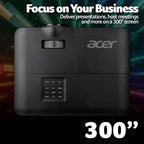 Acer X1328 DLP Projector, WXGA (1280×800), 5000 ANSI Lumens