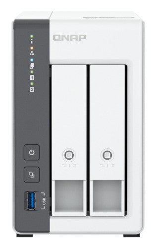 QNAP TS-216G NAS/storage server Tower Cortex-A Cortex-A55 4 GB HDD White