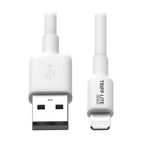 Tripp Lite M100-010-WH USB-A to Lightning Sync/Charge Cable (M/M) - MFi Certified, White, 10 ft. (3 m)