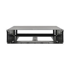 Tripp Lite SRWO2UBRKT SmartRack 2U Low-Profile Vertical-Mount Vented Wall-Mount Mini Rack Enclosure, Black