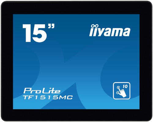 iiyama Open Frame PCAP 10 point touch screen equipped with touch through glass function