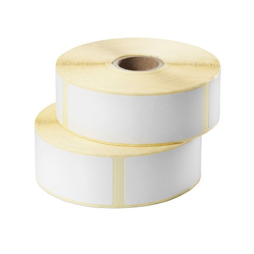 Brother BDE-1J090029-102 printer label White Self-adhesive printer label