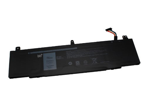 BTI 76Wh 4 cell V9XD7 compatible battery for ALIENWARE ALW13C 13 R3