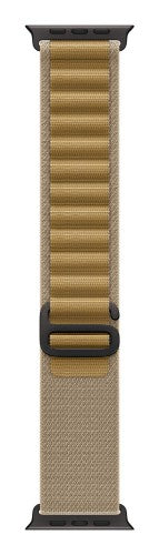 Apple 49mm Tan Alpine Loop - Medium - Black Titanium Finish