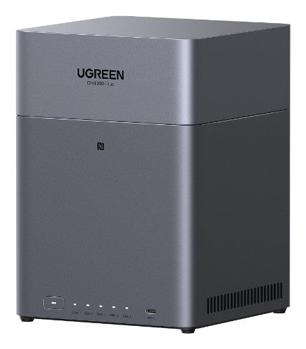 Ugreen DH4300 Plus NAS Mini Tower 8 GB LPPDDR4X UGOS Pro Grey