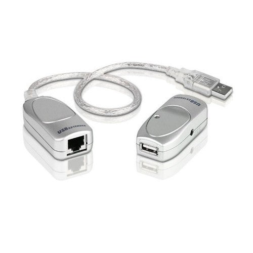 ATEN UCE60 network extender Network transmitter Silver