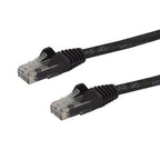 StarTech.com 10m CAT6 Ethernet Cable - Black CAT 6 Gigabit Ethernet Wire -250MHz 100W PoE RJ45 UTP Network/Patch Cord Snagless w/Strain Relief Individually Tested