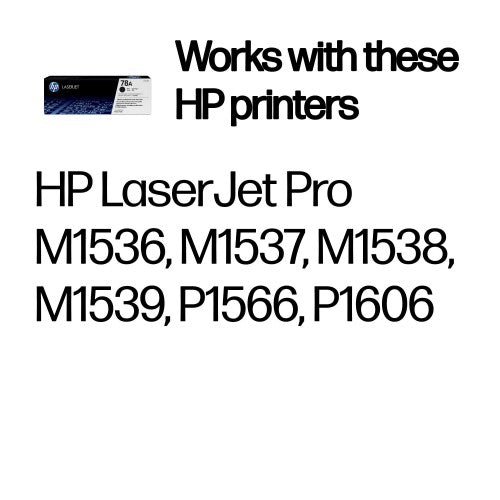 HP CE278A/78A Toner cartridge black, 2.1K pages ISO/IEC 19752 for HP Pro P 1600