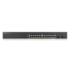 Zyxel GS1900-24HP Managed Gigabit Ethernet (10/100/1000) 1U Black