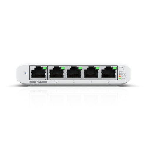 Ubiquiti Flex Mini Managed L2 Gigabit Ethernet (10/100/1000) Power over Ethernet (PoE) White