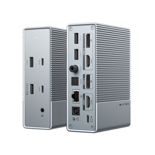 Targus HDG215-EUZ interface hub USB 3.2 Gen 2 (3.1 Gen 2) Type-C Silver