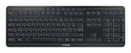 CHERRY Stream desktop ultimate keyboard Mouse included Home/Office USB + RF Wireless + Bluetooth AZERTY French Black