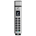 DataLocker Sentry K350 64 GB Encrypted USB Drive, FIPS 140-3 L3, AES 256-bit, MIL-STD-810G, Display with Keypad, USB A Connector compatible with 3.2 Gen 1 & USB 2.0