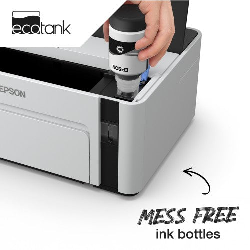 Epson C13T03M140/111 Ink bottle black high-capacity, 6K pages 120ml for Epson ET-M 1100