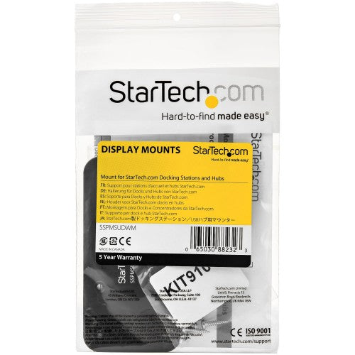StarTech.com Docking Station Mount - Steel - TAA