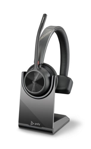 HP Poly Voyager 4310 Microsoft Teams Certified Headset +BT700 dongle +Charging Stand