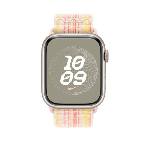Apple 45mm Starlight/Pink Nike Sport Loop