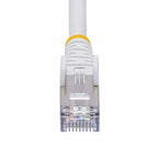 StarTech.com 10m White CAT8 Ethernet Cable, Snagless RJ45, 25G/40G, 2000MHz, 100W PoE++, S/FTP, 26AWG Pure Bare Copper Wire, LSZH, Shielded Network Patch Cord w/Strain Reliefs, Individually Tested
