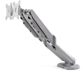 StarTech.com Desk Mount Dual Monitor Arm with USB & Audio, Desk Clamp VESA Mount for up to 32" (17.6lb/8kg) Displays, Ergonomic Full Motion Dual Monitor Arm - Silver