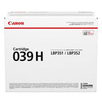 Canon 0288C001/039H Toner cartridge black high-capacity, 25K pages ISO/IEC 19752 for Canon LBP-351