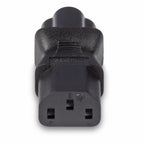 Lindy IEC C6 Cloverleaf Socket To IEC C13 3 Pin Plug Adapter