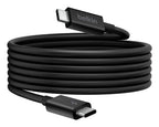 Belkin INZ005HQ1MBK Thunderbolt cable 1 m 120 Gbit/s Black