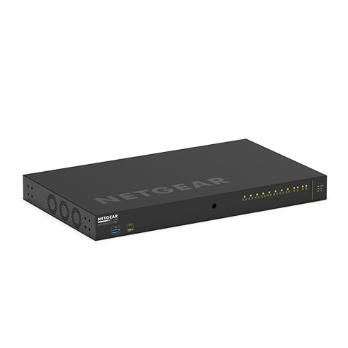 NETGEAR M4250-10G2XF-PoE++ Managed L2/L3 Gigabit Ethernet (10/100/1000) Power over Ethernet (PoE) 1U Black