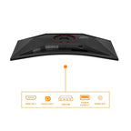 AOC G4 CU34G4Z computer monitor 86.4 cm (34") 3440 x 1440 pixels Wide Quad HD LED Black, Red