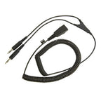 Jabra PC cord - QD to 2x3_5mm