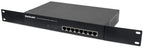 Intellinet 8-Port Fast Ethernet PoE+ Switch, 4 x PoE IEEE 802.3at/af Power-over-Ethernet (PoE+/PoE) ports, 4 x Standard RJ45 Ports, Endspan, Desktop, 19" Rackmount (UK power cord)