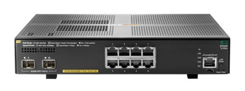 HPE Aruba Networking 2930F 8G PoE+ 2SFP+ Switch
