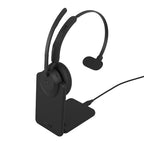 Jabra Evolve3 45 MS - USB-A with Dongle - Mono (Charging Stand)