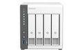 QNAP TS-433 NAS Tower Cortex-A55 4 GB 24 TB HDD QNAP Turbo System White