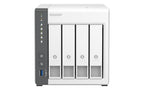QNAP TS-433 NAS Tower Cortex-A55 4 GB 24 TB HDD QNAP Turbo System White