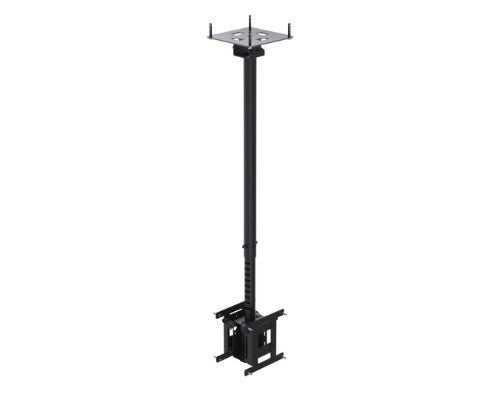 Ergonomic Solutions SpacePole Digital Signage Back to back, telescopic ceiling mount for screens up to 43" (VESA 100 and VESA 200)