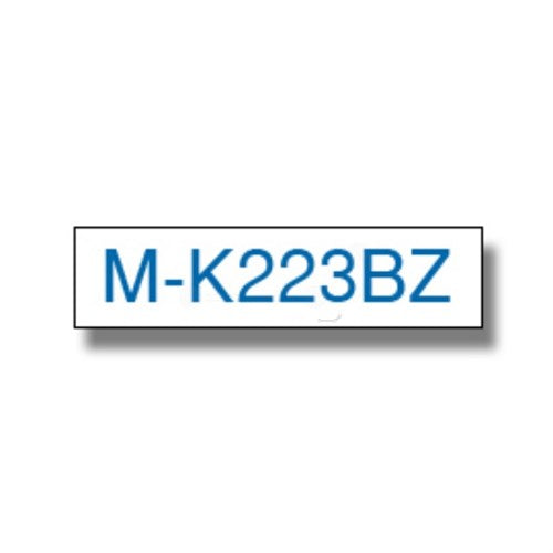 Brother MK-223BZ DirectLabel blue on white 9mm x 8m for Brother P-Touch M 9-12mm