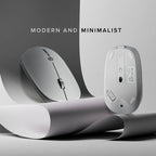 ALOGIC AMBT4KWH mouse Travel Ambidextrous RF Wireless + Bluetooth