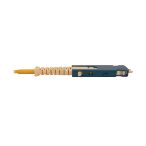 Tripp Lite N390-02M-4S-AP 40/100/400G Singlemode 9/125 OS2 Breakout Fiber Optic Cable (12F MTP/MPO-APC to 4x Duplex SN-UPC F/M), LSZH, Yellow, 2 m (6.6 ft.)