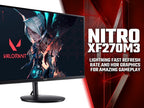 Acer XF0 Nitro XF270M3biiph 27-inch Full HD 180Hz Gaming Monitor