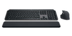 Logitech Master MX Keys Combo for Bussiness keyboard Mouse included Office RF Wireless + Bluetooth AZERTY French Graphite