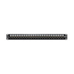 Tripp Lite N254-024-SH 24-Port 1U Rack-Mount STP Shielded Cat6 /Cat5 Feedthrough Patch Panel, RJ45 Ethernet, TAA